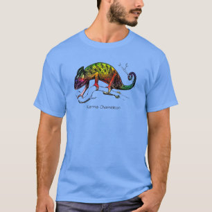 Collectie van tropisch T-shirt: Karma Chameleon T-shirt