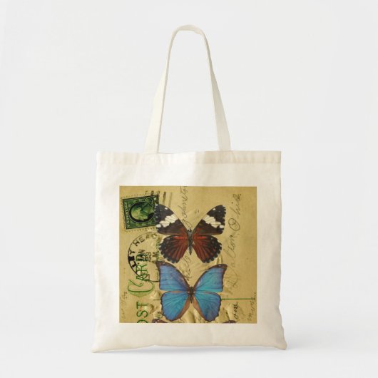 Collectie van vlinder tote bag (Voorkant)