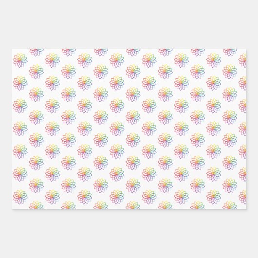 Collectie Verpakkingspapier Inpakpapier Vel (Voorkant)