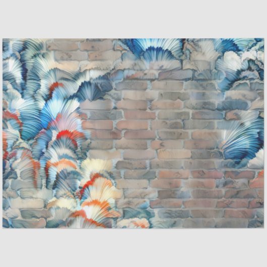 Collectie voor de doezelwand tissuepapier (Voorkant)