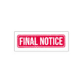 Collectie voor eindkennisgeving stempel (Design)