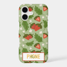 Collectie voor het mandje voor fruit - aardbeien