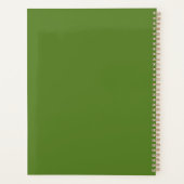 Collectie voor het mandje voor fruit - aardbeien planner (Achterkant)