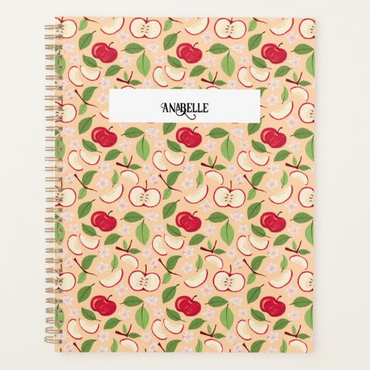 Collectie voor het mandje voor fruit - appels planner (Voorkant)