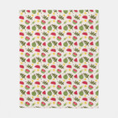 Collectie voor het mandje voor fruit - Watermeloen Fleece Deken (Voorkant)