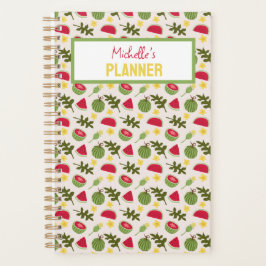 Collectie voor het mandje voor fruit - Watermeloen Planner