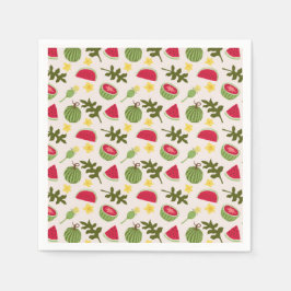 Collectie voor het mandje voor fruit - Watermeloen Servet