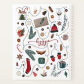 Collectie voor kerstmis planner (Achterkant)