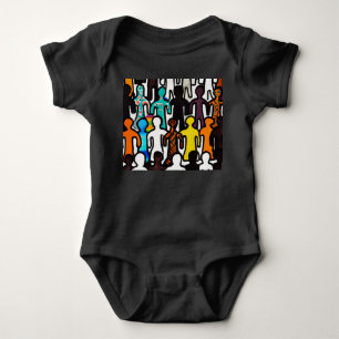 Collectie voor rassengelijkheid romper