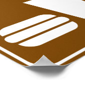 Collectie voor voedseldiensten poster (Hoek)