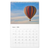 Collectie voor warme luchtballonnen kalender (Mar 2026)