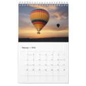 Collectie voor warme luchtballonnen kalender (Feb 2026)