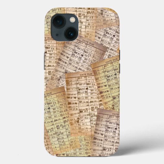 Collectie wisselaarkaart Case-Mate iPhone case (Achterkant)