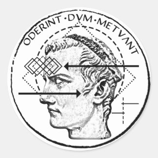 Collectief bewusteloos - Dominus Incitatus Ronde Sticker