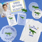 Serviette En Papier "Anniversaire-Saurus" Dinosaure pour enfants Anniv