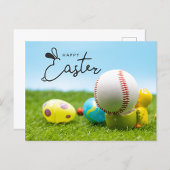 Carte Postale Baseball enregistrer la date pour EASTER Holiday