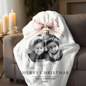 Dessous-de-verre En Pierre "Joyeux Noël personnalisé avec cadeau photo