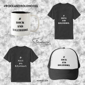 Casquette # Rock and Rolemodel - Noir.