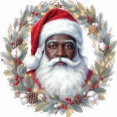 Feestelijke Kerstman Kaart