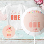 Invitation Sweet ONE, 1er anniversaire fête cupcake invitatio