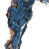 Programme de cérémonie de Mariage en marbre peint 