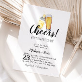 Sticker Rond Adresse de Baby Shower pour anniversaire de brassa