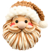 faux yarn pattern, notch-hook style, textured feestdagen kaart