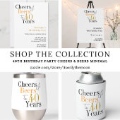 40e verjaardag Cheers Beers Party