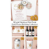 Papier Budget 50 et fabuleux 50e anniversaire Black Photo
