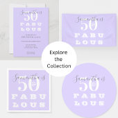 Invitation 50e anniversaire 50 fabuleuse fête d'anniversaire 