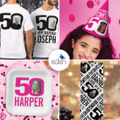 T-shirt 50e anniversaire mono coutume maintenant et puis n