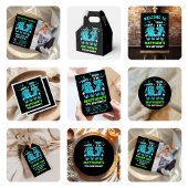 Sticker Rond 6 7 Meme Trend Six Seven Birthday Party