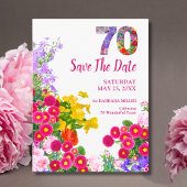 70 ans fleuri invité d'honneur t-shirt