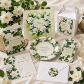 Carte Fleurs de gardénia blanches
