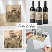 100e Invitation photo d'anniversaire d'un centième