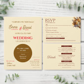 Carte d'invitation de mariage Classique Romance (Personnalisez la collection de ce créateur indépendant.)