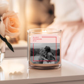 Manique Fleurs Pastel Modernes & Cadeau Personnalisé Kraft