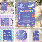 Assiettes En Carton TWO the SEA Party – 2nd Birthday Ocean Theme