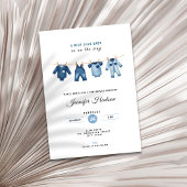 Blue Jean Baby Shower Invitation - Denim Theme