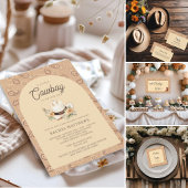 Assiettes En Carton Un Petit Cowboy Western Plaques de papier pour béb