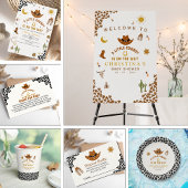 Assiettes En Carton A Little Cowboy Is on The Way Baby Shower