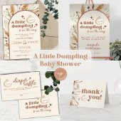 Serviette En Papier Aquarelle neutre Petit Baby shower Bao à dumping