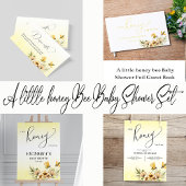 Serviette En Papier Un petit Baby shower d'abeille au miel