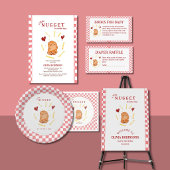 Carte Baby Shower Bouchée sur le Chemin