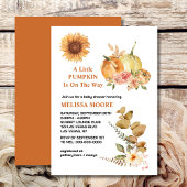 Invitation Blond Ajouter votre propre Citrouille Automne Oran