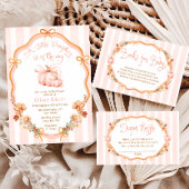 Herfst Little Pumpkin Baby shower Dank u Bedankjes Labels