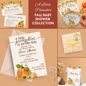 Invitation Un Petit Citrouille Se Trouve Sur Le Chemin Du Bab