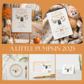 Serviette En Papier Un petit Baby shower Rustique Boho Automne Un Peu