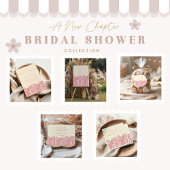 Carte De Remerciements Un nouveau chapitre commence coquette arc nuptiale