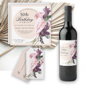 Gobelets En Papier Boho Tropical Parrot 50e anniversaire